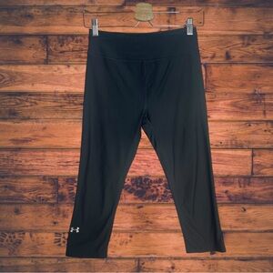 5 for $25🔥Under Armour Cropped Black‎ Athletic Leggings Small
